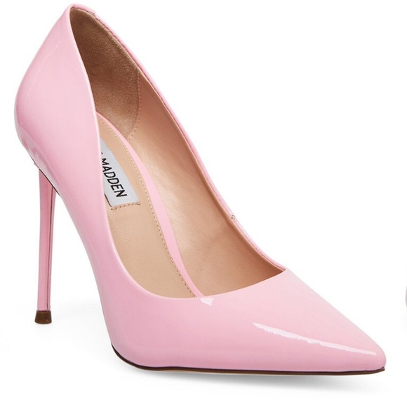 Steve Madden Pink Patent Pumps - Picture 2 of 3